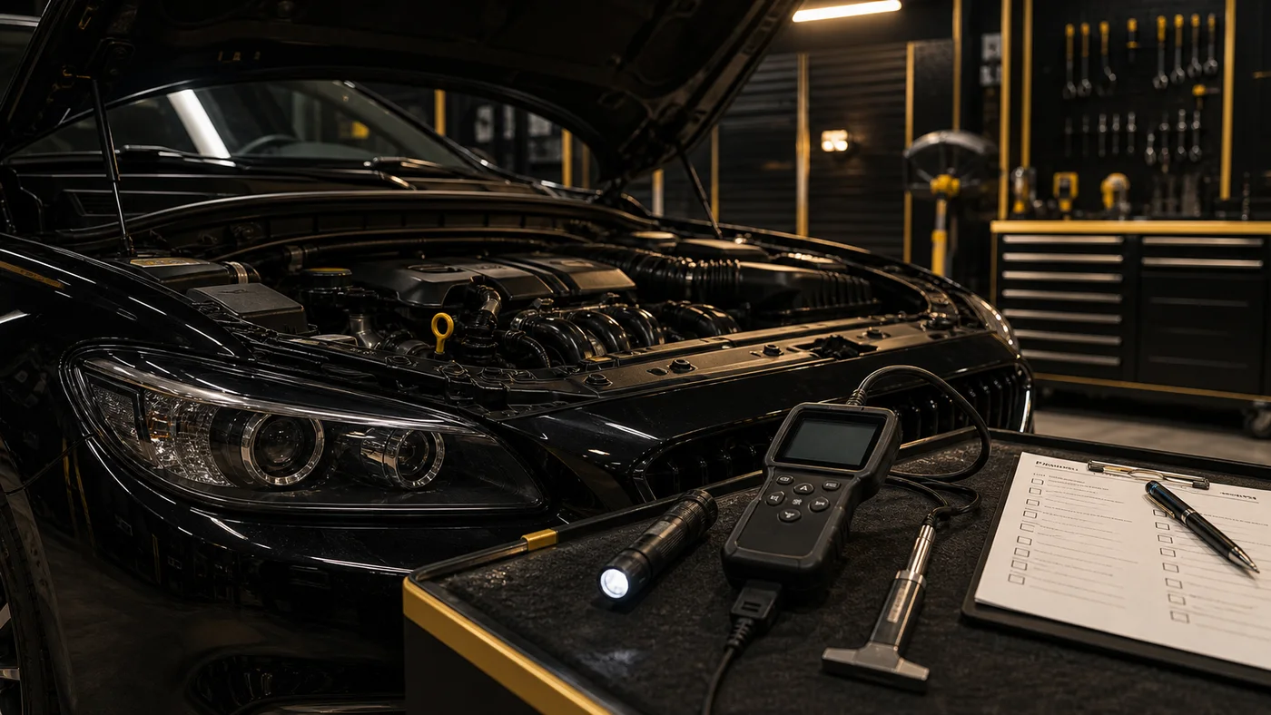 Qué revisar antes de comprar un coche usado: checklist completo